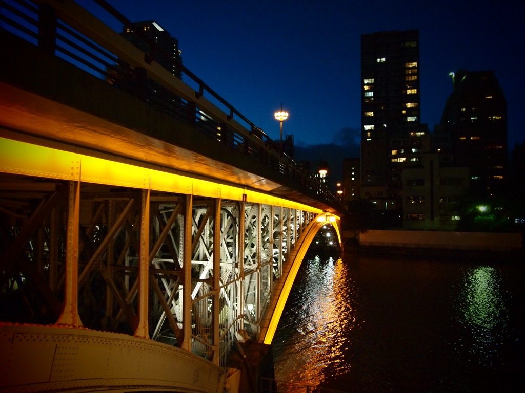 Tenjinbashi on this evening