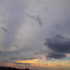 和泉の夕空