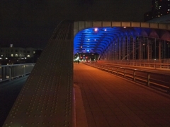 桜宮橋のライトアップその３