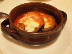 ナスとモッツァレラチーズのオーブン焼き