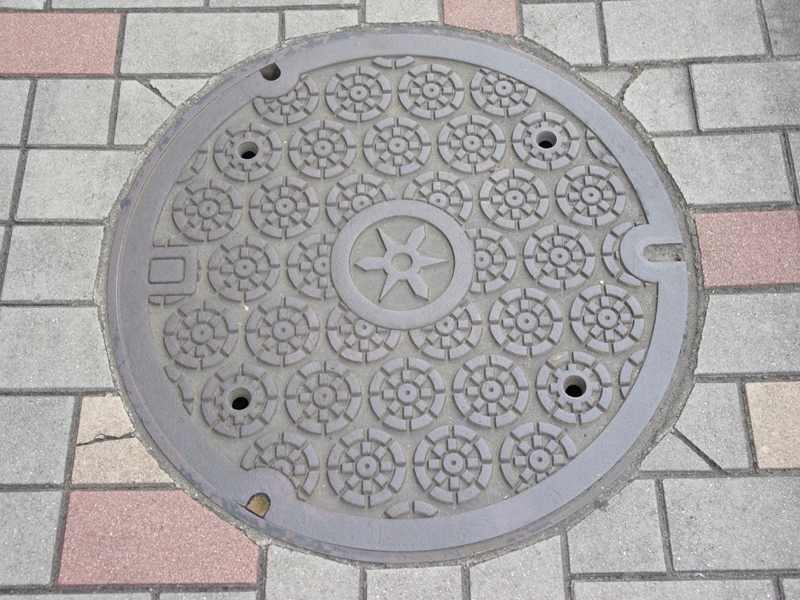 京都市のマンホール～凝った模様のバージョン～