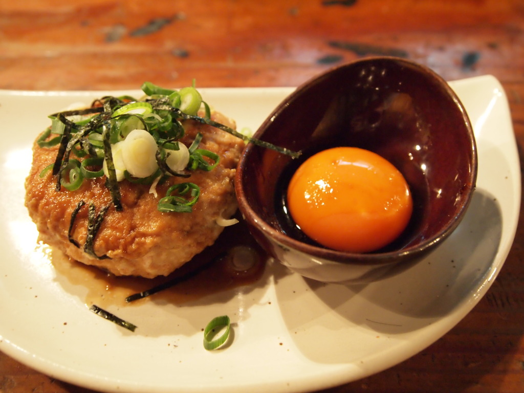 つくね×美作の卵黄