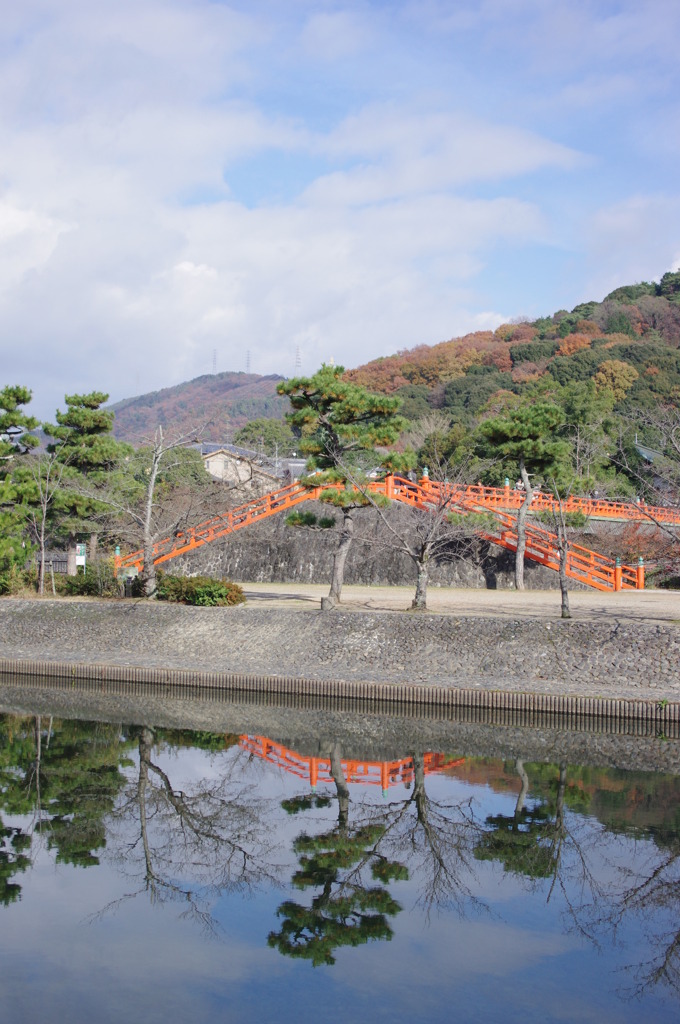宇治川の水鏡
