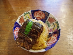 絶品！焼き鯖そうめん