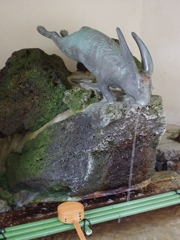 卯のお清め水