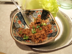 肉味噌！　お酒の友