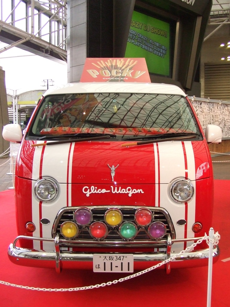 グリコワゴンの・・・顔！
