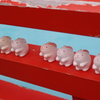うさぎの置物　勢揃い！