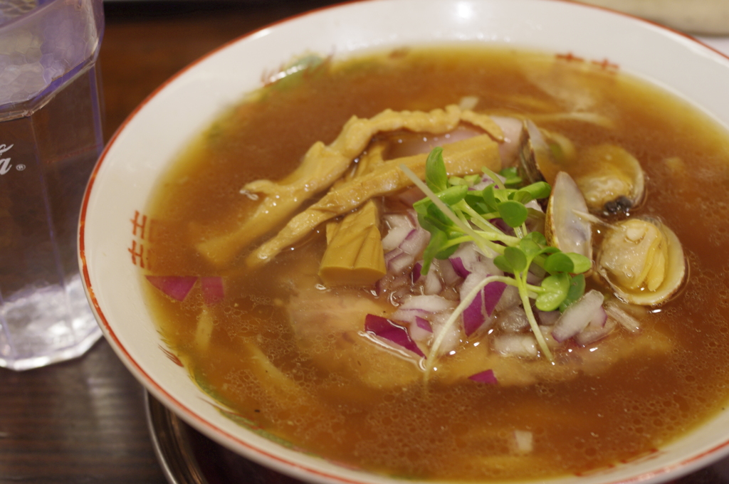 魚貝ダシのラーメン