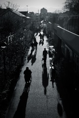 長い影　2025/12/14