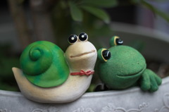 でんでんとケロケロ