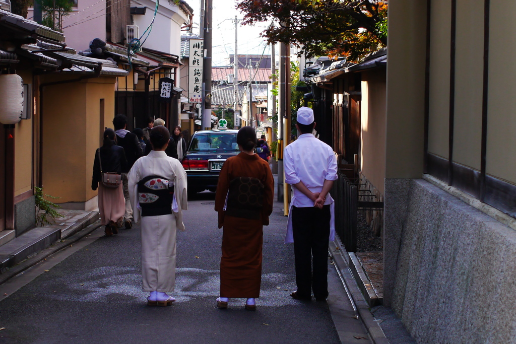 お帰りです。