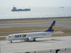 海と空と船と飛行機