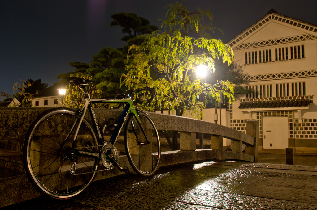 深夜自転車部＠美観地区