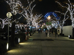 神戸ガス灯通りイルミネーション