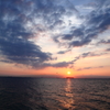 夕日