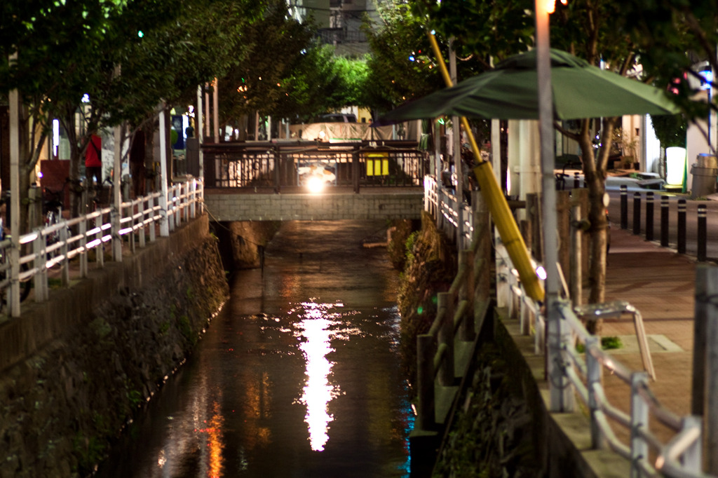 夜の街歩き