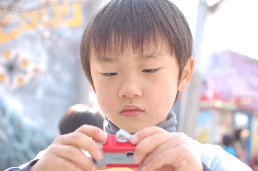 ちっちゃなカメラ男子