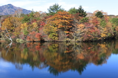 八方湖の紅葉