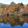 八方湖の紅葉