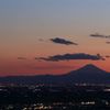 栃木市からの富士山