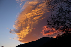 朝焼け雲