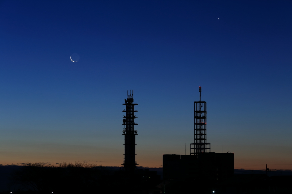 夜明け