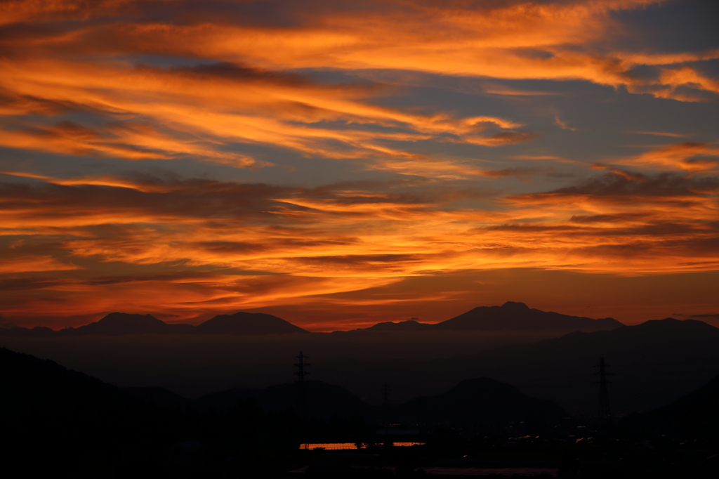 夕焼け雲