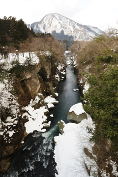 手取川渓谷