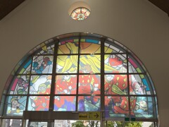 駅のステンドグラス