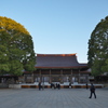 早朝の神宮