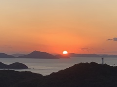 瀬戸内の夕暮れ