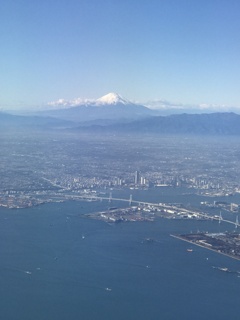 みなとみらいと富士山