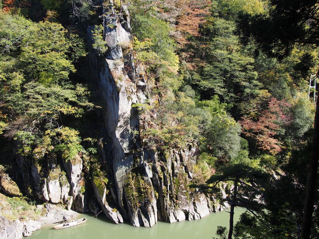 天竜峡　龍角峯