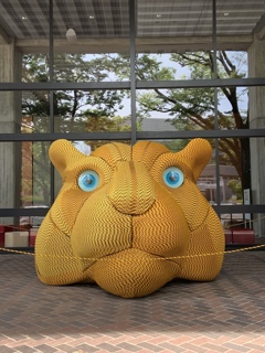 トラロープで虎