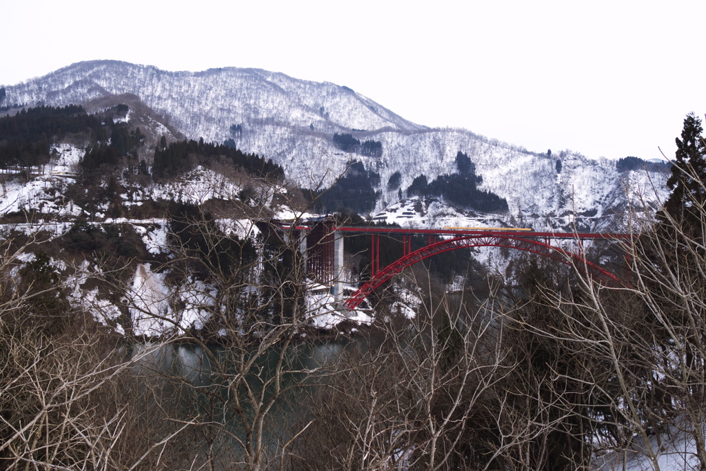 利賀ダム庄川橋梁