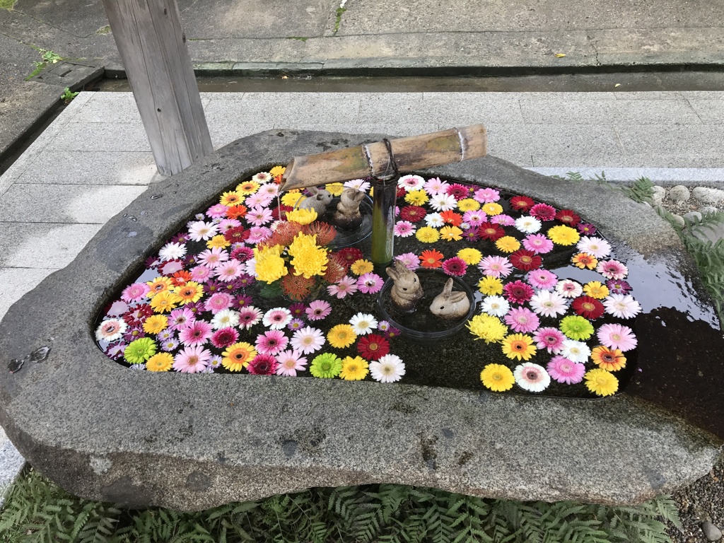 花手水