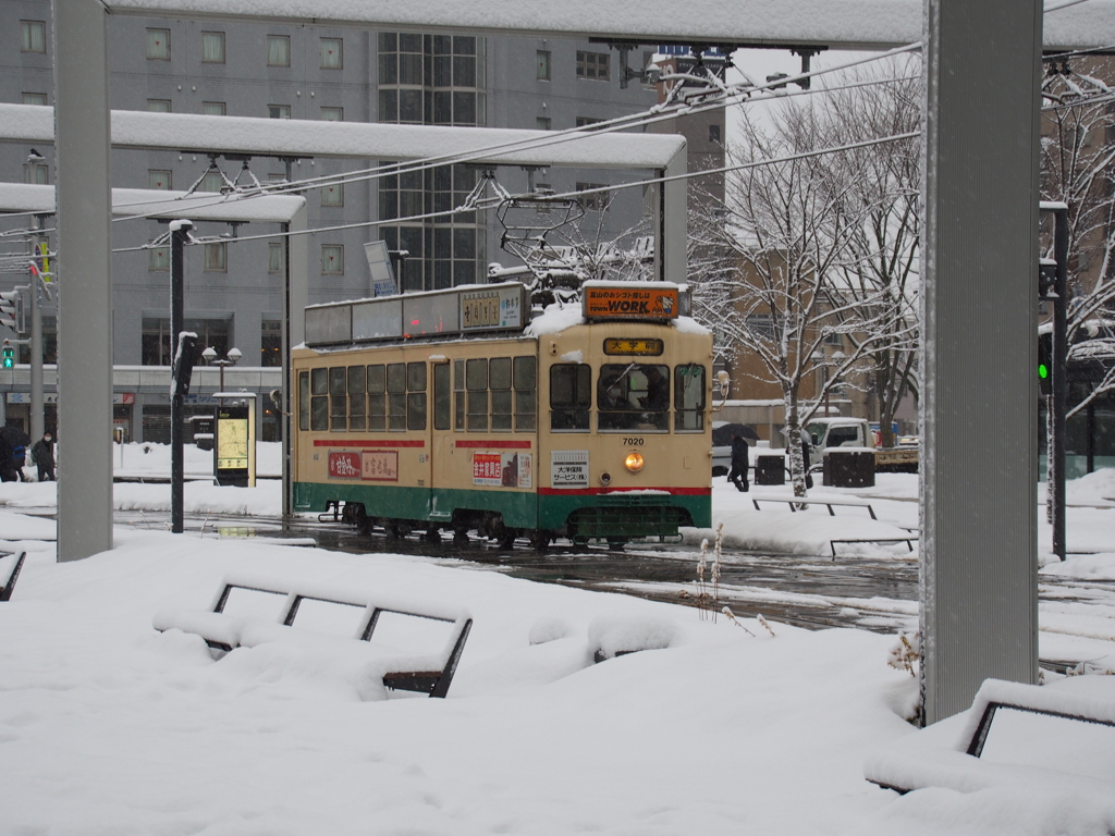 大雪の富山