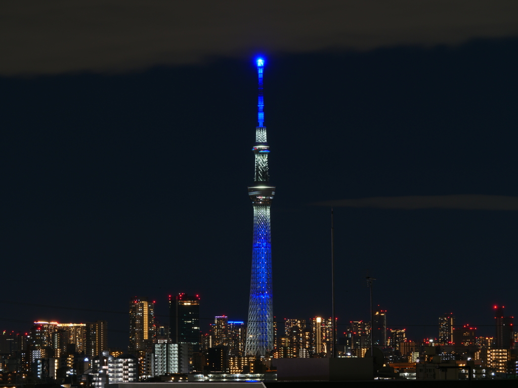 今夜のスカイツリー