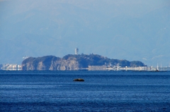 江ノ島の蜃気楼