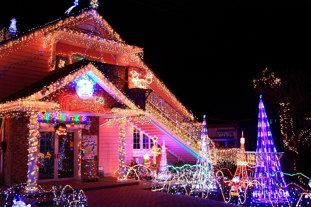 幼稚園のクリスマスイルミネーション②