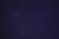 星空の試し撮り