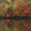 紅葉の湯ノ湖