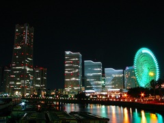 みなとみらいの夜景