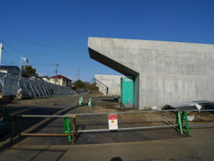大きな橋脚