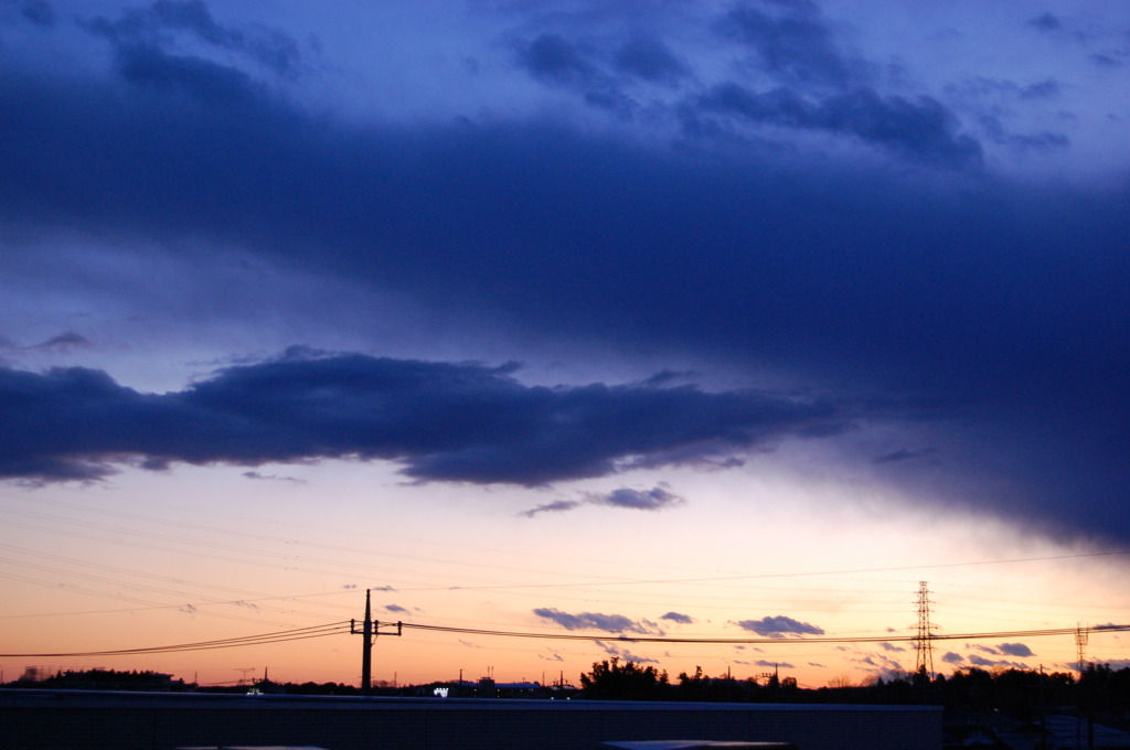 ぎざぎざ雲