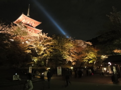 清水寺ライトアップ