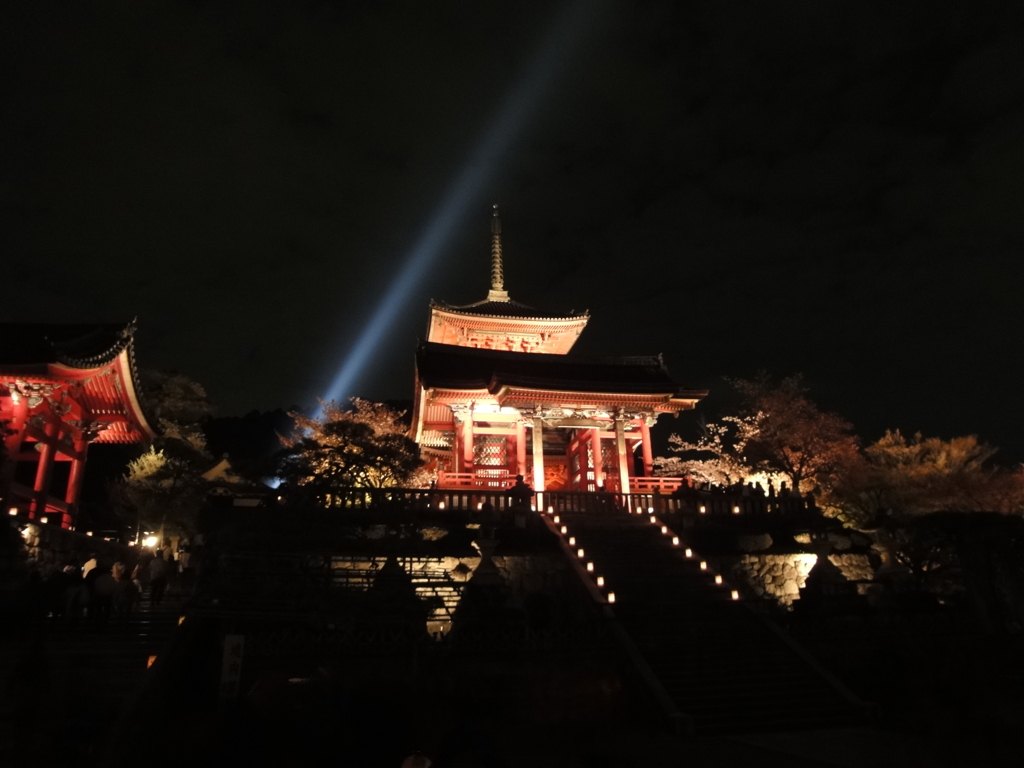 清水寺ライトアップ