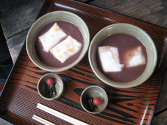 赤福ぜんざい（笑）