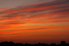 燃える空